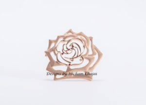 Rose Jewel - Design by Hicham Chajai with Arabic Calligraphy