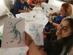 Dubai - Arabic Calligraphy Workshop by Hicham Chajai